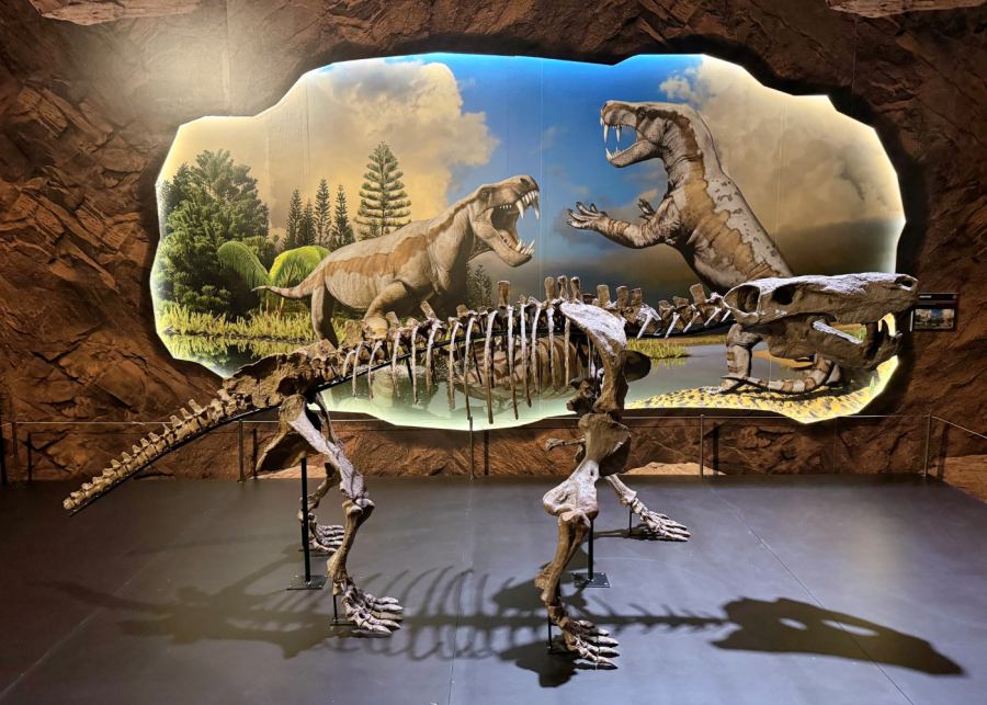 dinosaur exhibition singapore inostrancevia