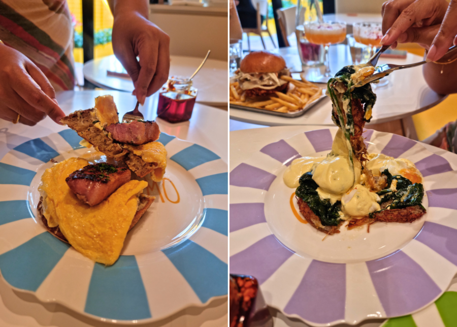 Fortuna Terrazza's Buongiorno Toast and aglio & olio Benedict | Fortuna Terrazza