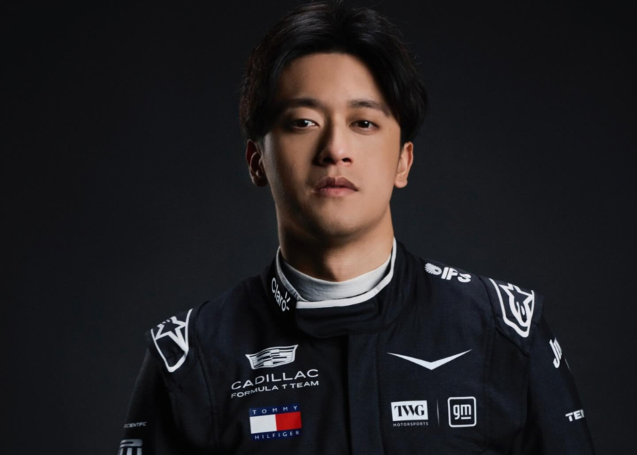 jim beam cadillac zhou guanyu - f1 drivers in singapore meet and greet