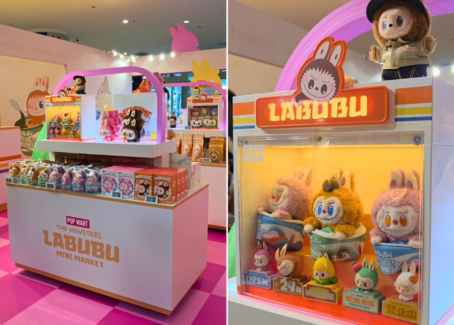 Pop Mart pop-up store | Labubu Mini Market entrance in VivoCity, Singapore