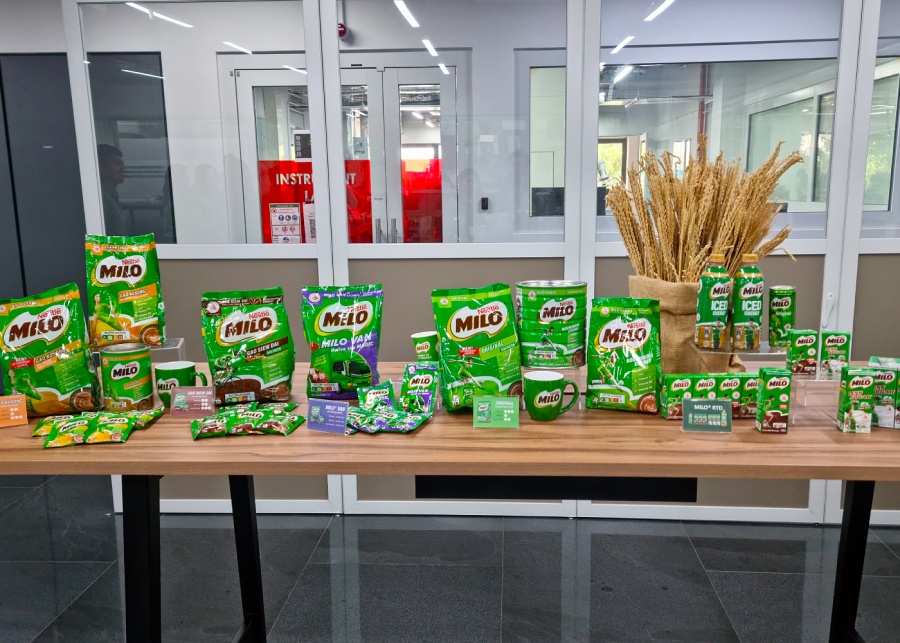 The different types of Milo at Nestlé Singapore's R&D Centre | Celebrating 75 years of Milo in Singapore