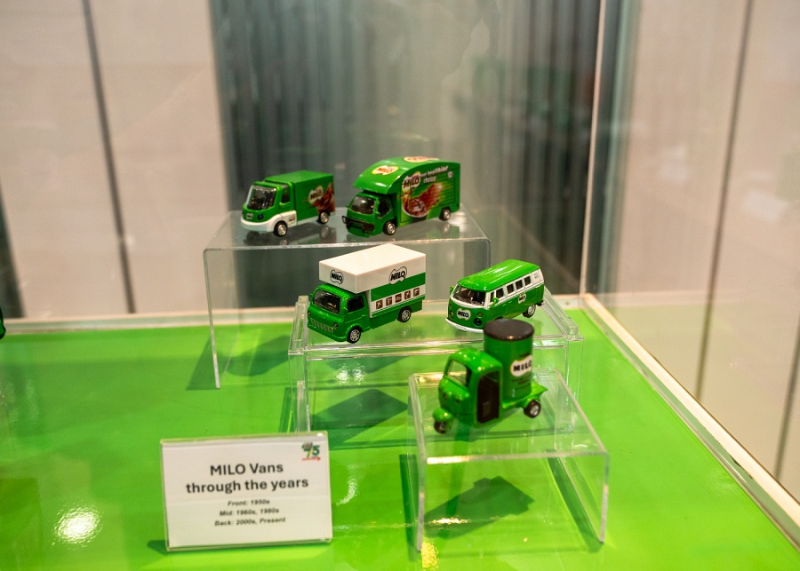 Milo Van toys throughout the years | Celebrating 75 years of Milo in Singapore