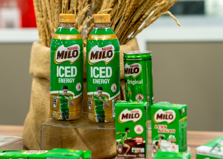 Milo beverages: Original, Iced Energy, and Less Sugar | Celebrating 75 years of Milo in Singapore