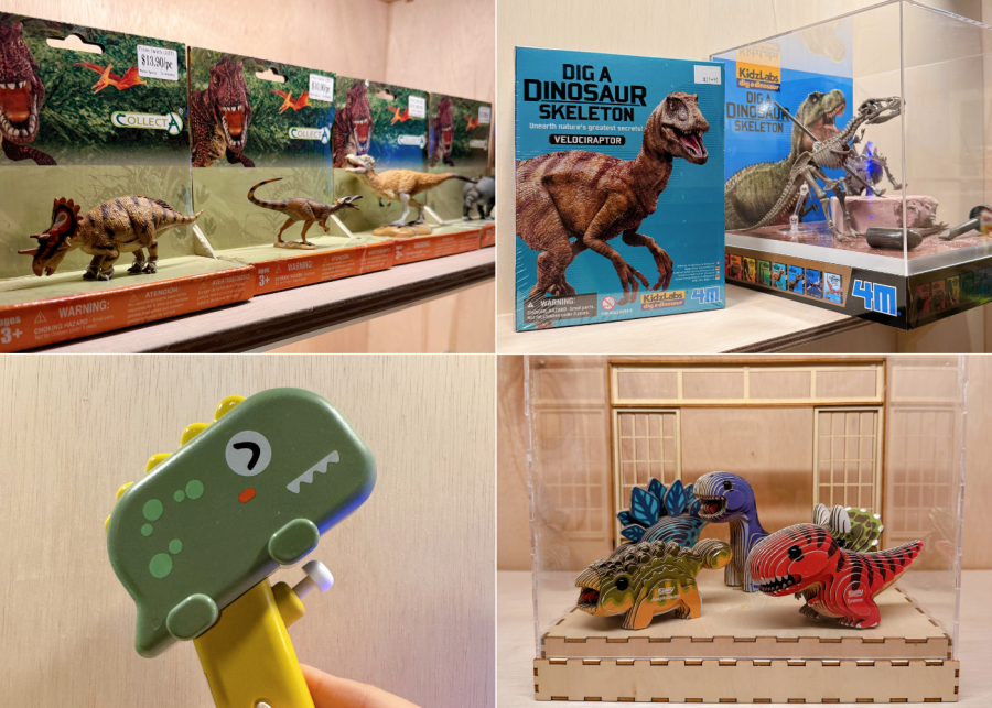 science centre dinosaur exhibition merch to buy