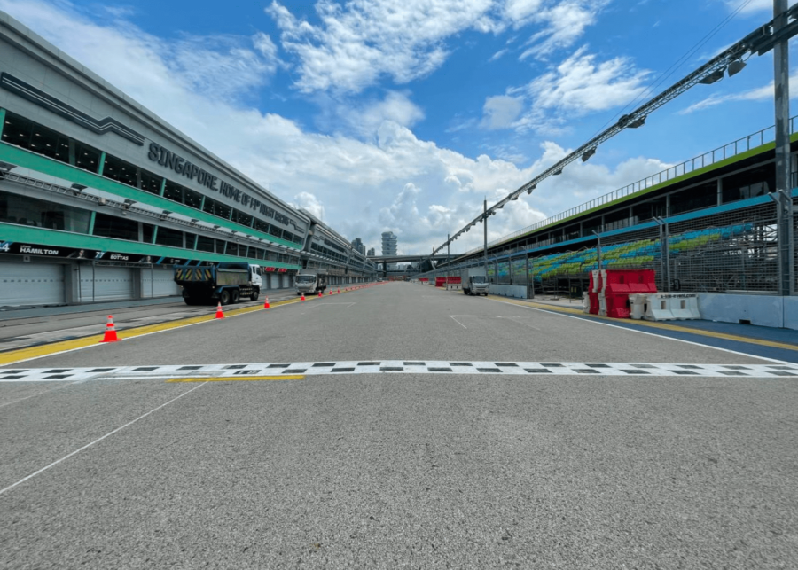 thursday pit lane experience - f1 singapore grand prix 2026