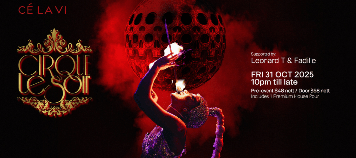 Cirque Le Soir takes over Halloween at CÉ LA VI Singapore