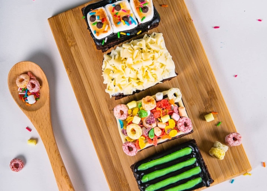 Best brownies in Singapore - Posh brownies assortment