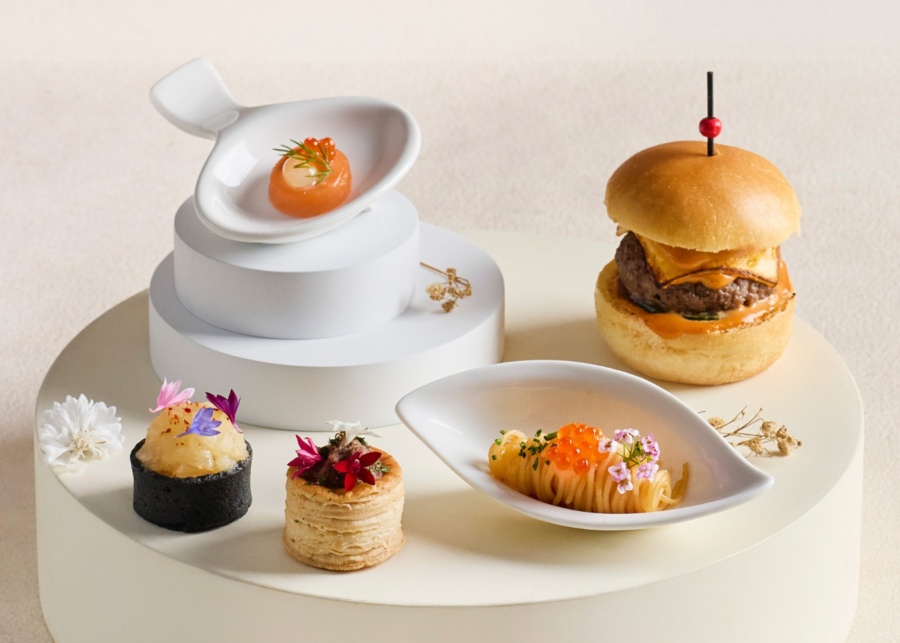 Best canapes services in Singapore - Purple Sage canapes buffet