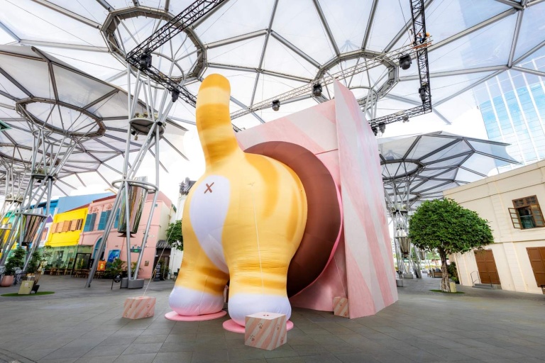 CapitaLand Malls’ Giant Mystery Box at CQ @ Clarke Quay