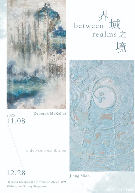 between realms: A duo solo exhibition