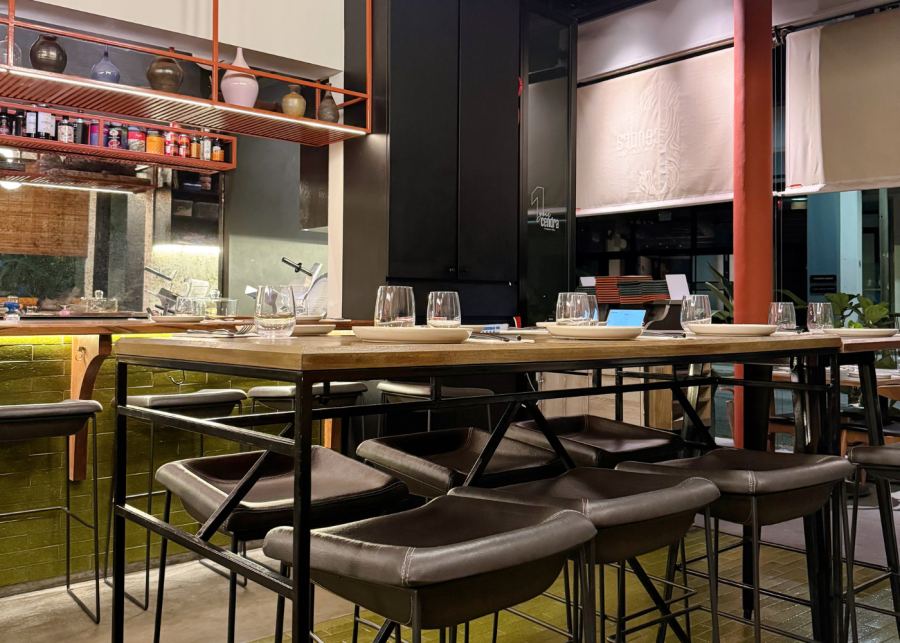 cendra tapas high table