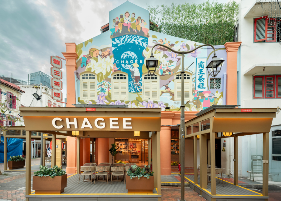 Chagee Pagoda House: Popular tea brand brings the tea to Chinatown with a new heritage concept store