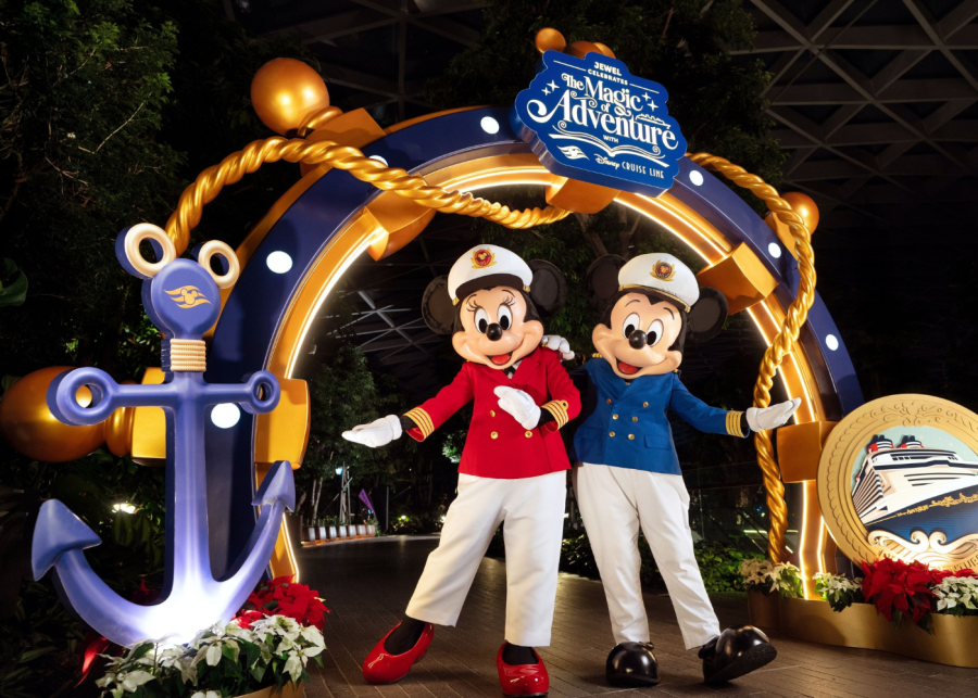 christmas events singapore 2025 disney cruise line jewel changi