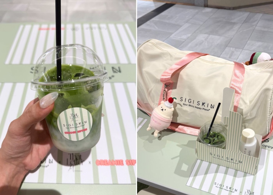 free matcha pop up sigi