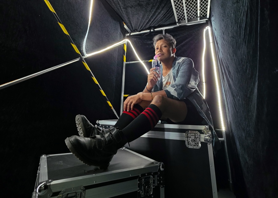 Backstage at an awards show | iWan Idol Room in Singapore