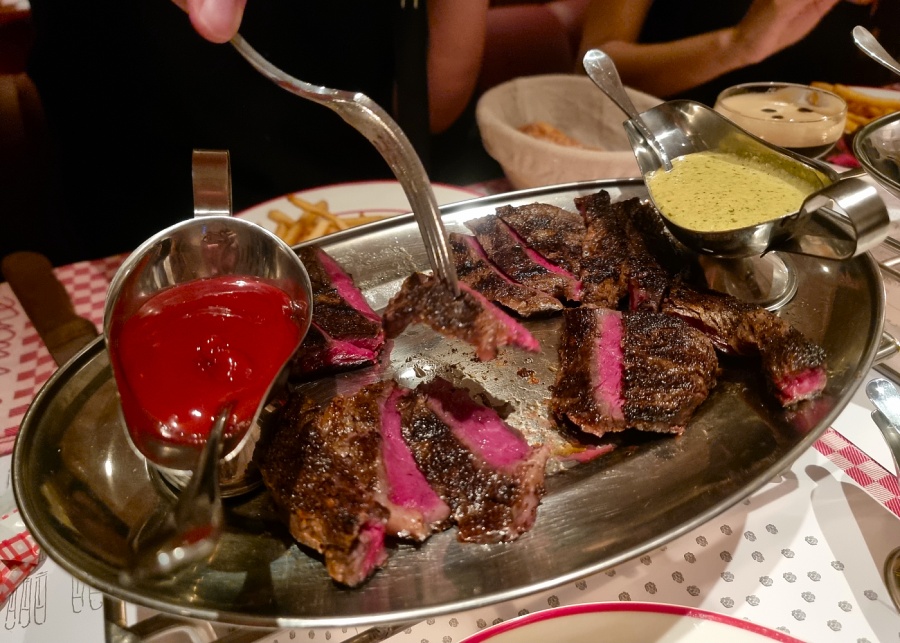Medium-rare steak | La Vache! Singapore restaurant review