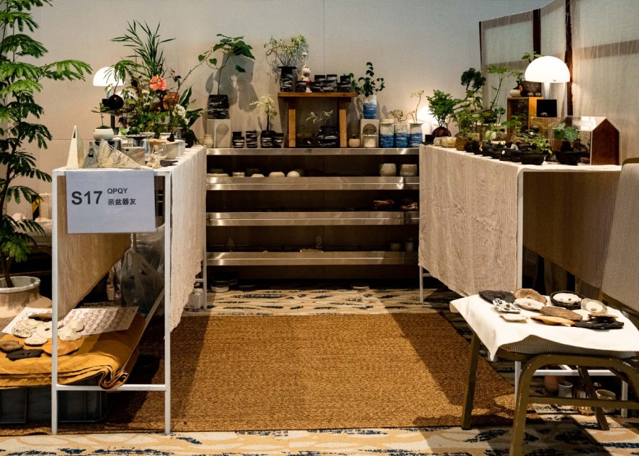 An exhibitor display of a participating ceramic artist | Singapore Clay Festival 2025