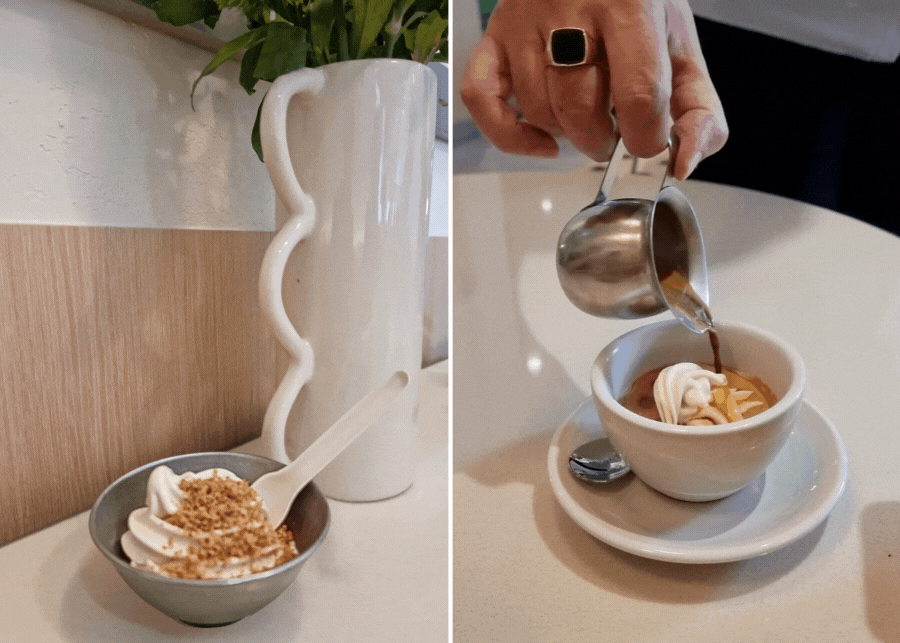 Kouign amann soft serve and affogato | Tiong Bahru Bakery at Eng Hoon Street