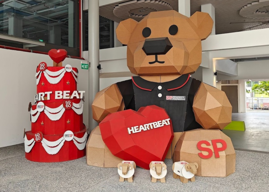 world christmas market singapore 2025 share bear by singapore polytechnic