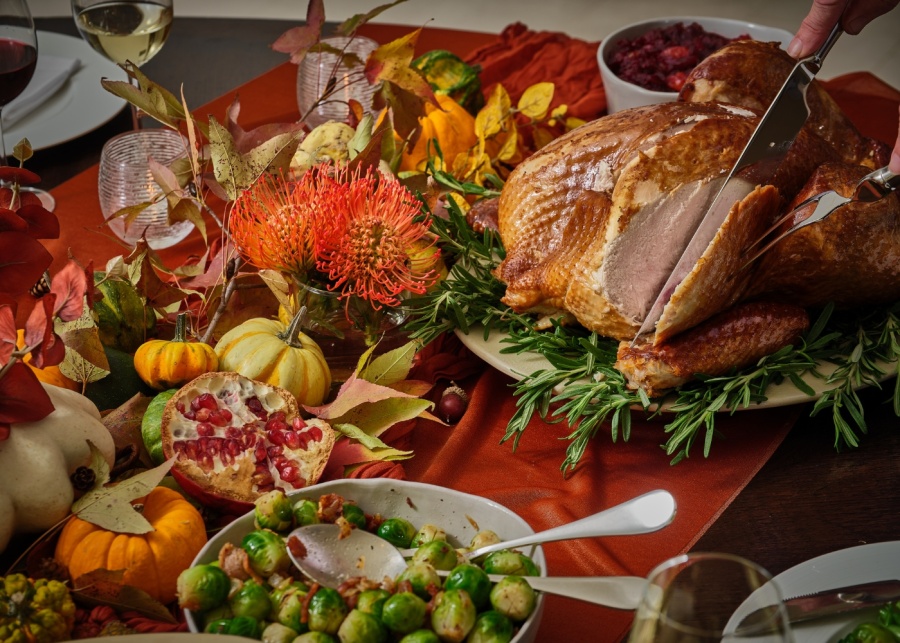 Best Thanksgiving dinners in Singapore - Andaz Singapore turkey feast at Alley on 25 and 665F
