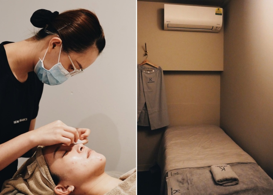 Best facials in Singapore - Kew Organics Facial Bar treatment