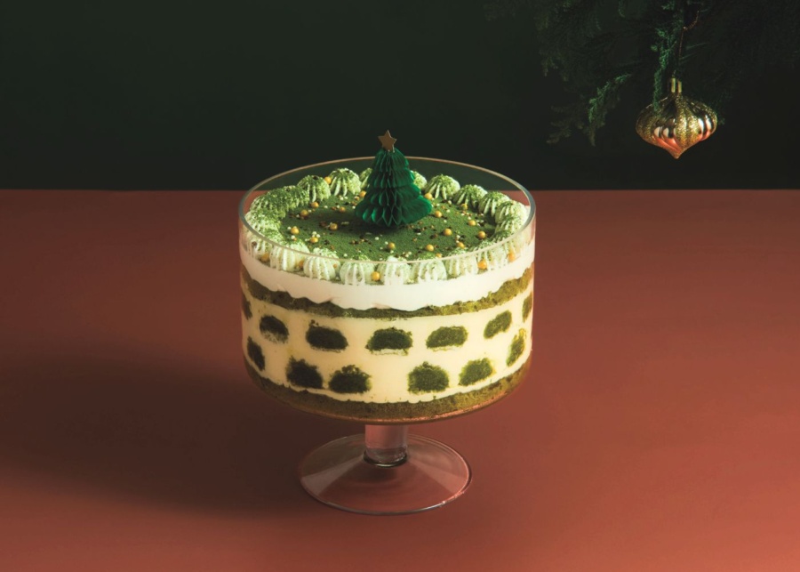 Cedele Christmas matcha tiramisu