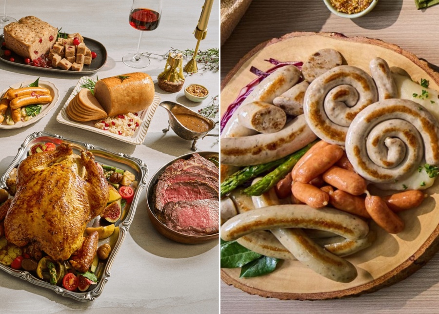 Cold Storage Christmas menu 2025 - Hearty Christmas Feast and Christmas sausage platter