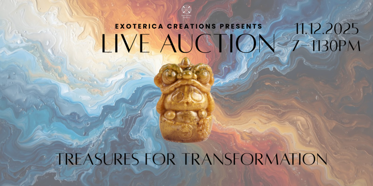 Live Auction – Treasures of Transformation | Honeycombers