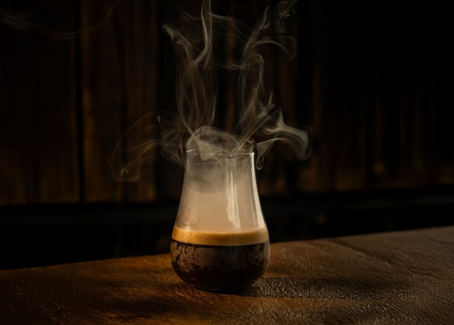 Best cocktail bars in Singapore - Aniba inventive cocktail Coffee