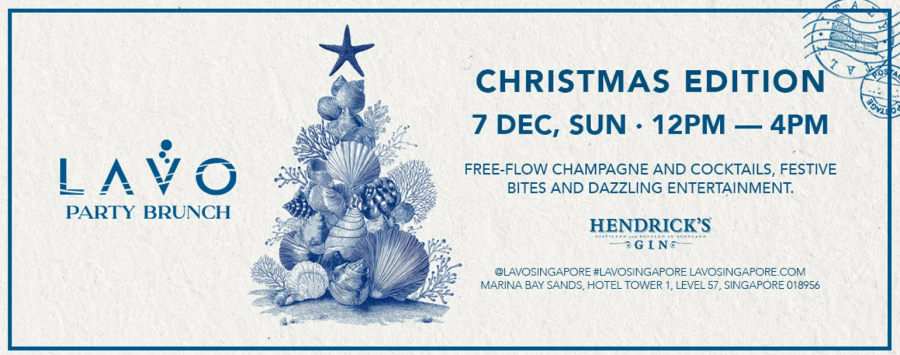 Festive DJ Brunch at LAVO with Hendrick’s Gin