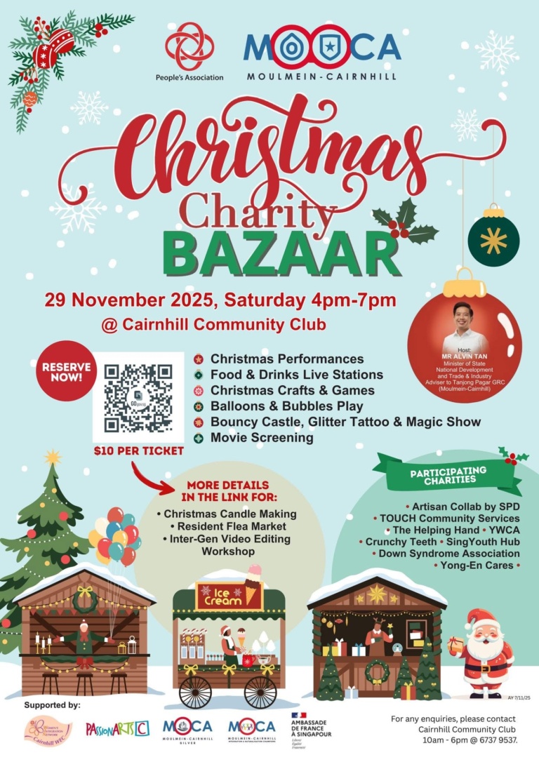 Christmas Charity Bazaar at Cairnhill Community Club