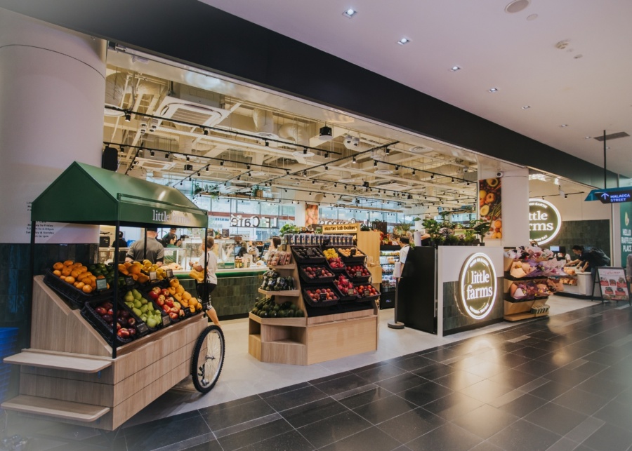 Practical Christmas gifts - One Raffles Place - Little Farms storefront