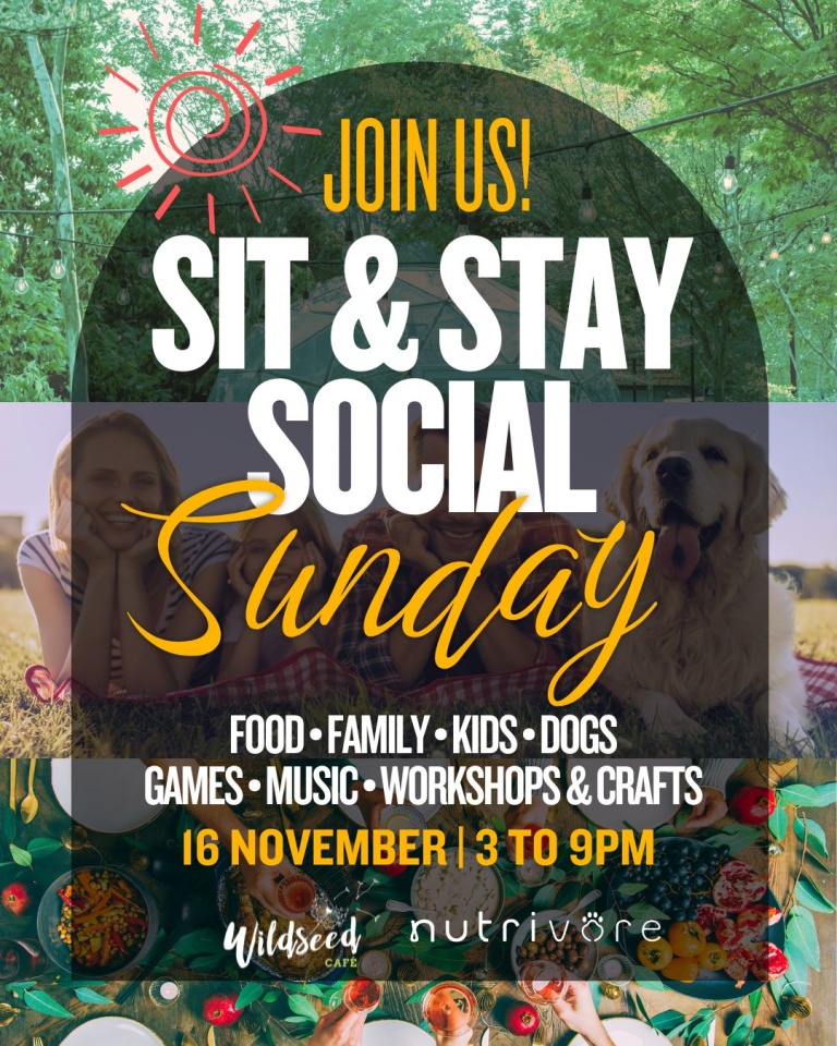 Sit & Stay Social @ Wildseed Seletar | Honeycombers