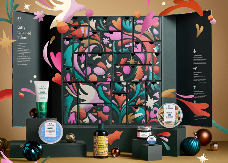 The Body Shop’s Ultimate Advent Calendar-singapore