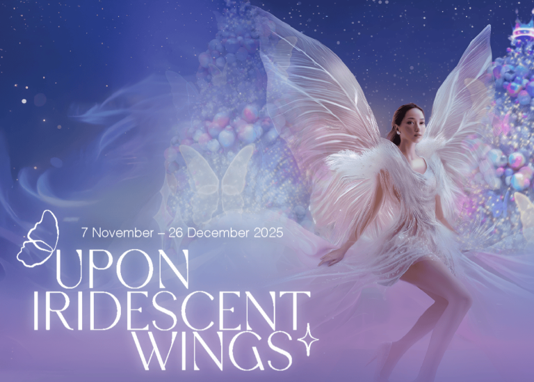 Upon Iridescent Wings by Wisma Atria