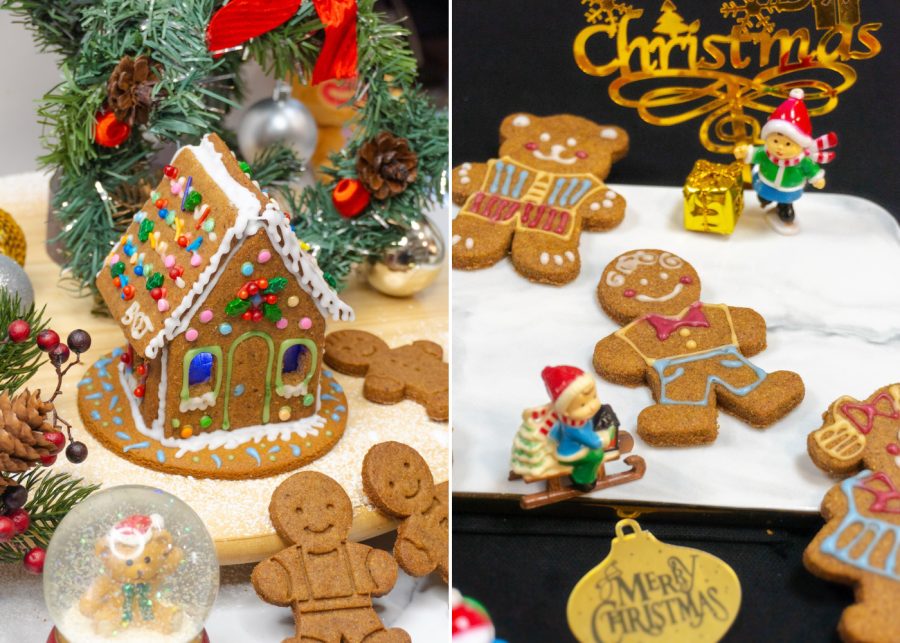 bud of joy - gingerbread house kit singapore