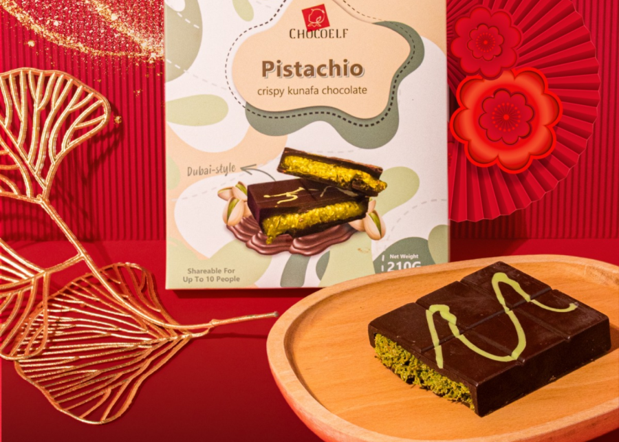chocoelf - dubai chocolate kunafa singapore