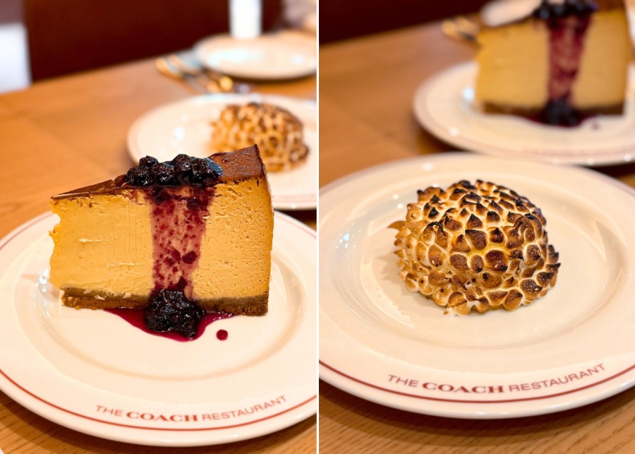 coach restaurant jewel changi desserts
