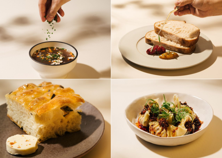 curlys at dempsey | beef bone broth french butter strawberry jam and chilli crunch