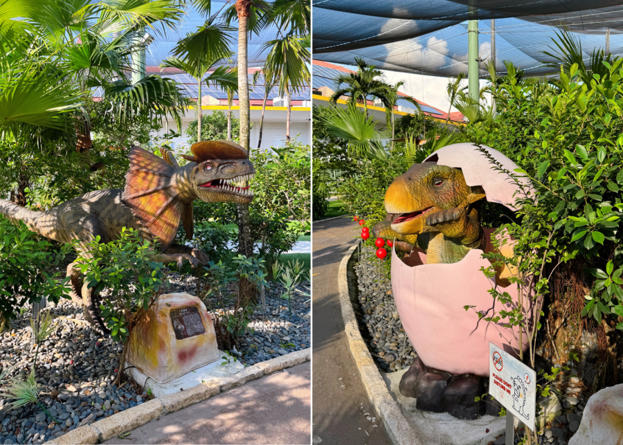 dino putt life sized dinosaurs