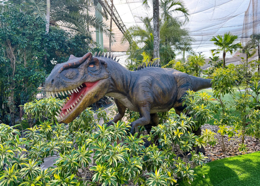 dino putt mini golf dinosaur