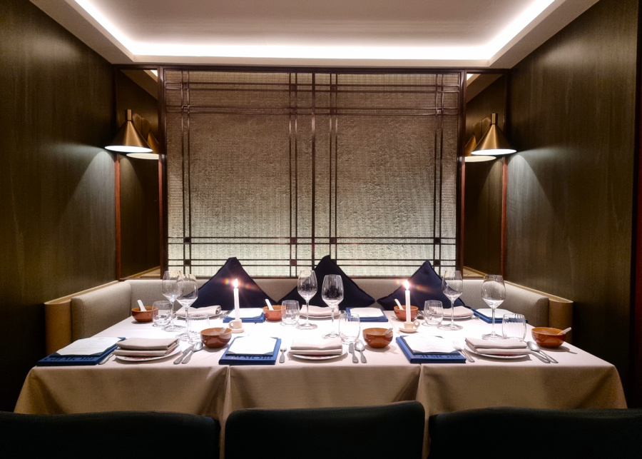 Restaurant's semi-private dining space | Gilmore & Damian D'Silva
