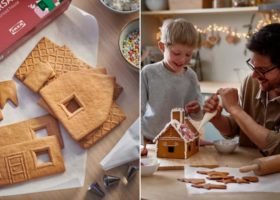 ikea - gingerbread house kit singapore
