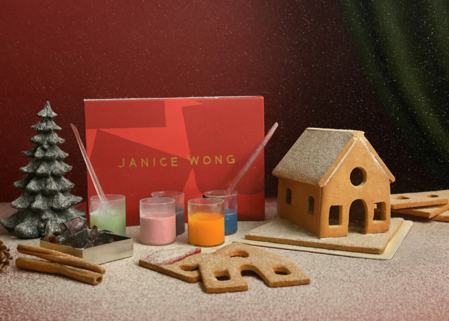 janice wong - gingerbread house kit in singapore