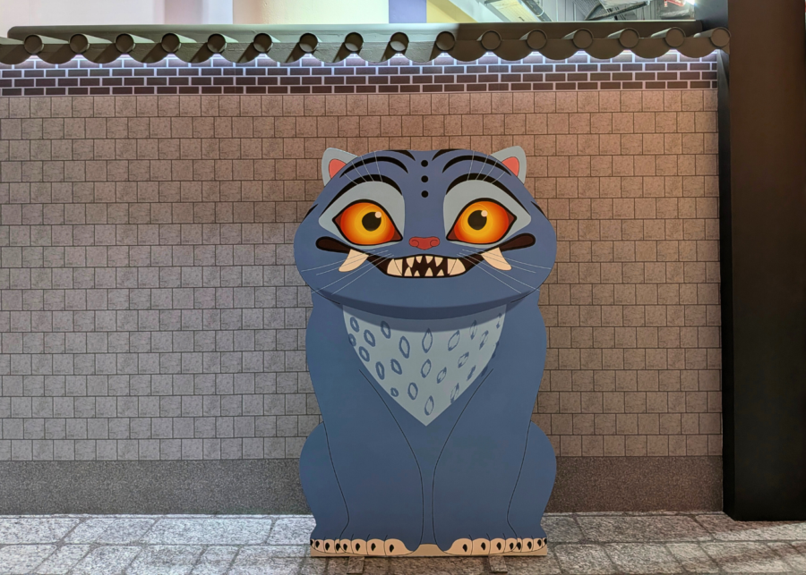 Derpy photo zone | KPop Demon Hunters pop-up in Singapore