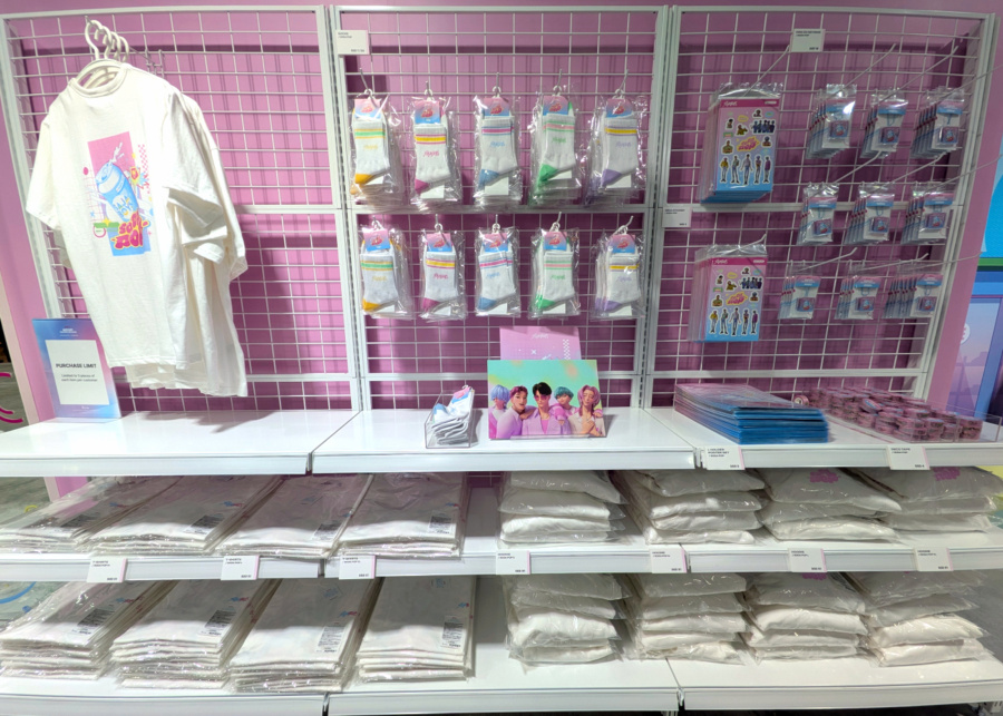 'Soda Pop' merch | KPop Demon Hunters pop-up in Singapore