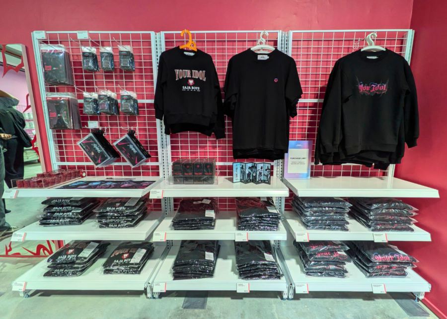 'Your Idol' merch | KPop Demon Hunters pop-up in Singapore