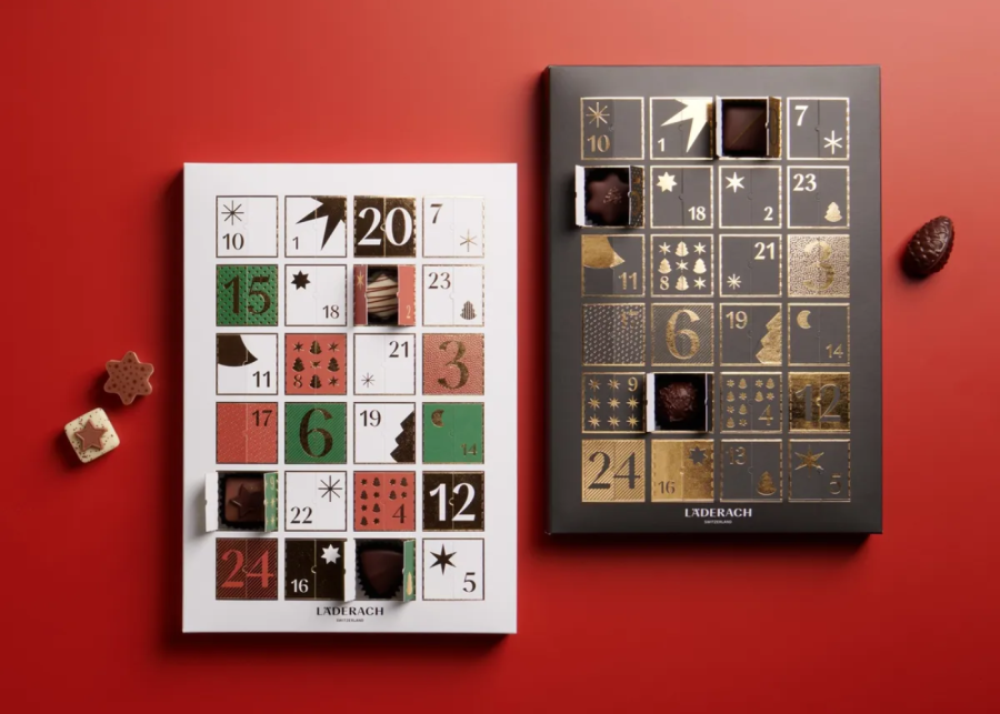 laderach - chocolate advent calendars in singapore