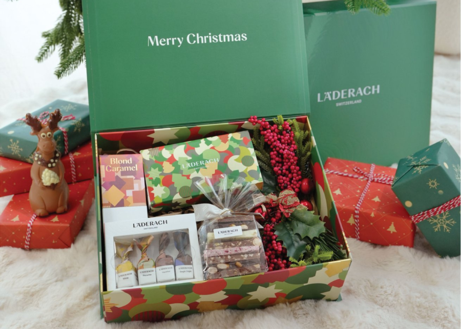 laderach - christmas chocolate singapore