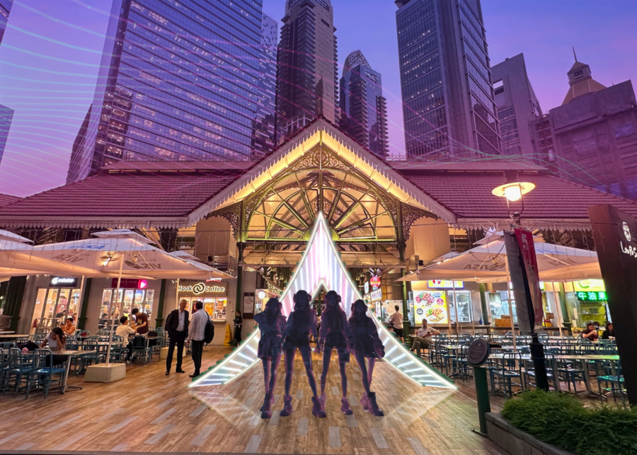 lau pa sat - blackpink experiences events in singapore